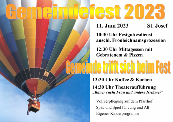 Gemeindefest 2023