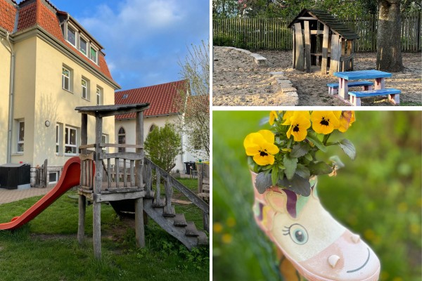 Bildercollage Kindergarten