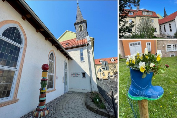 Bildercollage Kindergarten